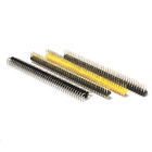 Colored 2x40P 40Pin 2.54mm 0.1&quot; Straight Double Row Male Pin Header Strip