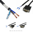 DB9 Male Or Female Connector RS485 Serial Port to 2-pin Terminals Exapansion Cable