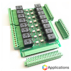 3.81mm Pitch PCB Screw Terminal Blocks Plug + Right Angle Pin Header with Flange